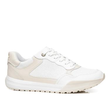 Imagem de Tênis Pegada Feminino em Couro Branco 213003-01-Feminino