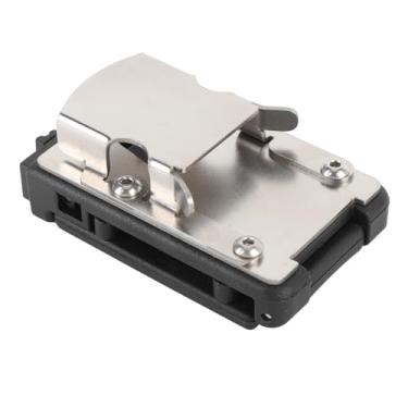 Imagem de Jiawu Fita Métrica Suporte Robusto Liga de Alumínio de Náilon Anti Deslizamento Ferramenta Clipe de Cinto para Encanadores Eletricistas Carpinteiros Organização do Espaço de Trabalho