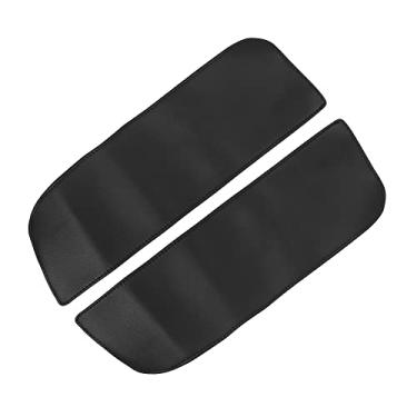 Imagem de Motoforti Tampa do apoio de braço do console central do carro, capa de caixa de assento, para BMW X5 2007-2013, couro de microfibra, preto, 2 peças