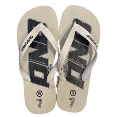 Imagem de Chinelo Onbongo Original Onb 7 Beach Life Project Off White-Unissex