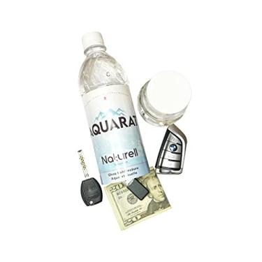 Imagem de SAFEDiversion Cofre de lata de garrafa de água seguro para esconderijo com tampa à prova de vazamento e enorme compartimento oculto para chaves, dinheiro e objetos de valor