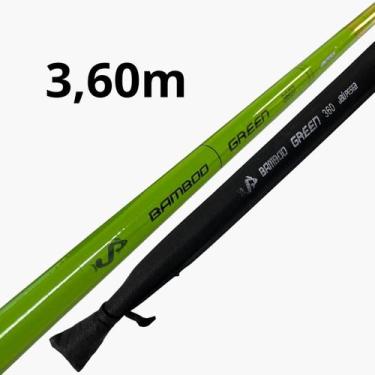 Imagem de Vara Telescópica Green Bamboo 3,60M. Forte, Leve e Compacta Para Pesca