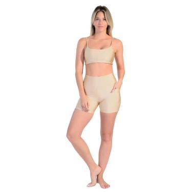 Imagem de Shorts com Bolso Esportivo Wunder em Tecido Total Shine Wunder-Feminino
