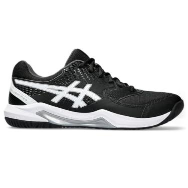 Imagem de ASICS Tênis masculino Gel-Dedicate 8, Preto/branco, 14