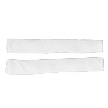 Imagem de Tampas de Maçaneta de Porta de Geladeira, Decoração de Alça de Eletrodomésticos Lavável na Máquina, Macia e Confortável, Reutilizável No Forno (Branco)