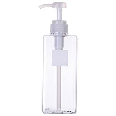 Imagem de Dispensador de sabão líquido para cozinha, viagem, engarrafamento, garrafa vazia de grande capacidade, dispensador de loção portátil, dispensador de sabão para banheiro, bomba (P)