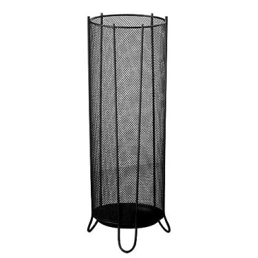 Imagem de Suporte de guarda-chuva de ferro para entrada, suporte de guarda-chuva para porta de entrada, mantém seus pisos secos e arrumados, suporte de armazenamento interno para guarda-chuva, balde de