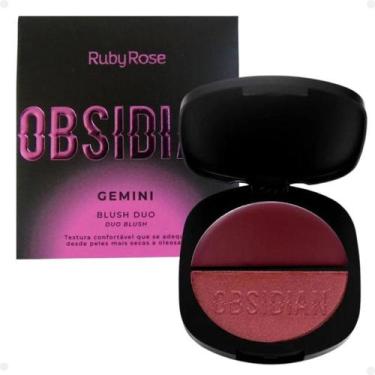 Imagem de Blush duo obsidian gemini og03 hb10003 ruby rose