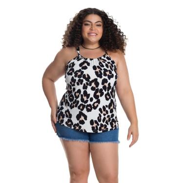 Imagem de Blusa Infinita Cor de Alça Plus Size Sortida Feminina-Feminino