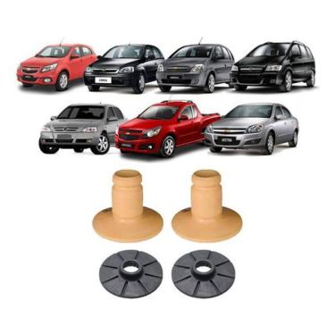 Imagem de Par Batente + Calço Traseiro Astra Vectra Corsa Agile Vectra