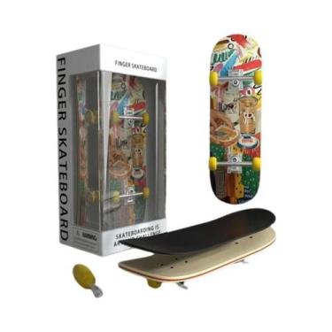 Imagem de Brinquedo Antiestresse Para Meninos, Skateboards De Dedo Mini Divertid
