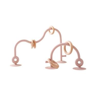 Imagem de Mordedor De Silicone Para Bebês, Livre De BPA, Grau Alimentício, Choca