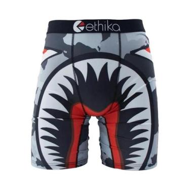 Imagem de Cuecas Boxer Respiráveis Para Homens plus Size ETHIKA, Roupa De Banho 