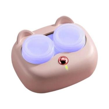 Imagem de Limpador Ultrassônico Portátil Para Lentes De Contato Com Estojo Remov