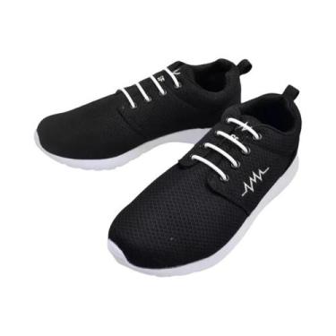 Imagem de Cadarços Elásticos De Couro E Silicone Unissex (12 Peças) Sem Amarraçã