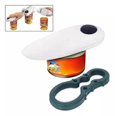 Imagem de Abridor de Latas Automático  Prático e Seguro - UpCoisas