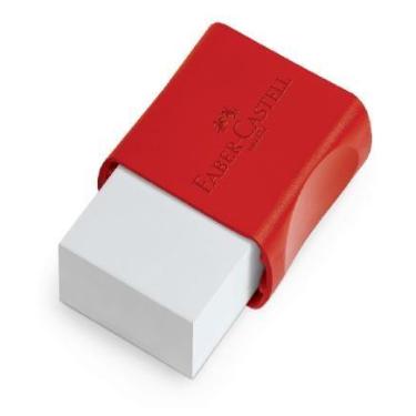 Imagem de Borracha Max Branca Faber Castell com Capa Proteção