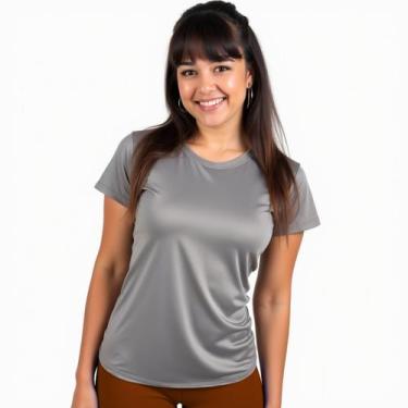 Imagem de Camiseta Feminina Academia Dry Fit Tecido Leve Premium - Fafenix, P, C