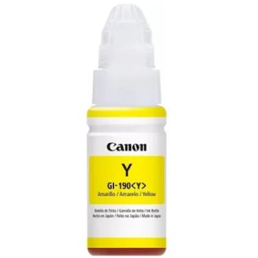 Imagem de Tinta Canon Gi-190y Gi-190 Gi190 Amarela Original Para Pixma Maxx G2100 G4100 G3111 Refil De 70ml