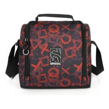 Imagem de Lancheira Termica Transversal Up4you Gamer Vinho Luxcel LA49033UP0800U