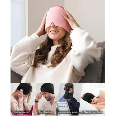 Imagem de Super Mascara Alívio Dor Cabeça Terapia Frio Quente Ajuste - Sweet Hom