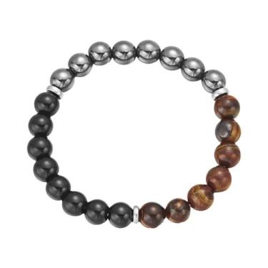 Imagem de Pulseiras De Pedra Natural 7 Chakras Para Mulheres E Homens, Boa Sorte