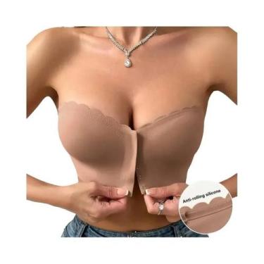 Imagem de Sutiã Push-up Sem Alças, Sexy E Confortável, Com Fechamento Frontal Se