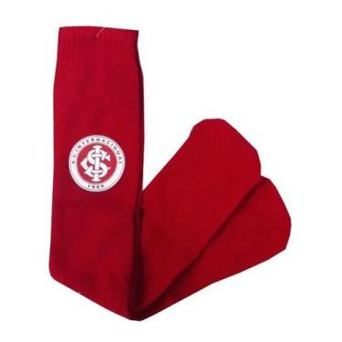 Imagem de Meião Infantil Internacional Vermelho Campo Oficial, M