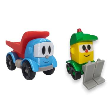 Imagem de Genérico Combo Leo O Caminhão E Lifty - 2 Brinquedos Impressão 3D