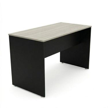 Imagem de Mesa para Escritório 120x60cm Studio Legno Crema/preto Legno Crema/Preto