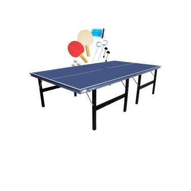 Imagem de Mesa Ping Pong Tênis De Mesa Oficial MDF 15mm Luxo + Kit Vigor M/B Procópio-Unissex