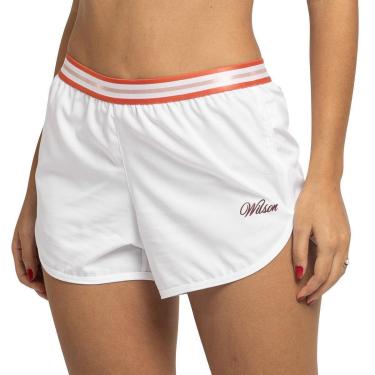 Imagem de Shorts Wilson Tour Retro Branco-Feminino