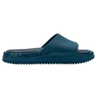 Imagem de Sandália Melissa Beach Slide Bold AD Azul-Feminino