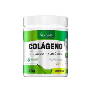 Imagem de Colágeno Verisol Hidrolisado Com Ácido Hialurônico, Coenzima Q10 Biotina 216g, LANÇAMENTO Denavita-Unissex