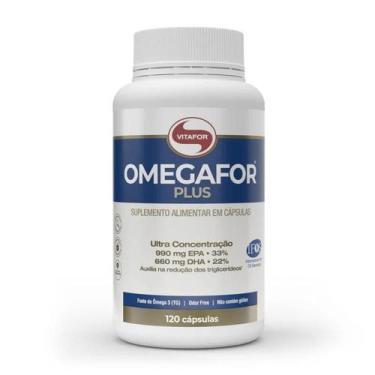 Imagem de Omegafor Plus Ômega 3 Vitafor -, 120 Cápsulas