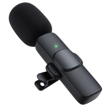 Imagem de Microfone Wireless USB C Entrevistas Vlogs Profissional - MDM