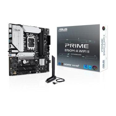 Imagem de Placa-Mãe ASUS PRIME B760M-A II, Intel LGA 1700, mATX, DDR5, Preto - 9