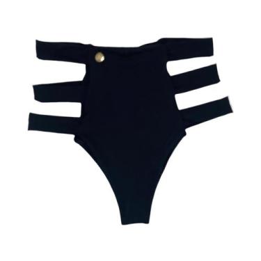 Imagem de Calcinha Hot Pants Malibu - AC Biquínis, P, Preto