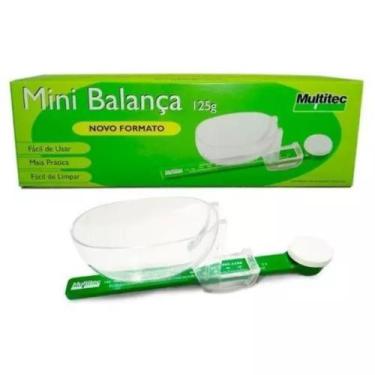 Imagem de Balança Multitec 125g Ideal Pesar Sementes E Pó