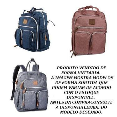 Imagem de Mochila maternidade mm3302 sortida - clio