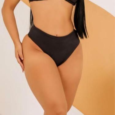 Imagem de Calcinha avulsa hot pants fio duplo texturizado (lr) - FLOR DO BIQUÍNI