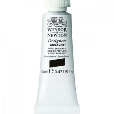 Imagem de Tinta Guache Winsor Newton 14ml S3 505 Perylene Black - Winsor & Newto