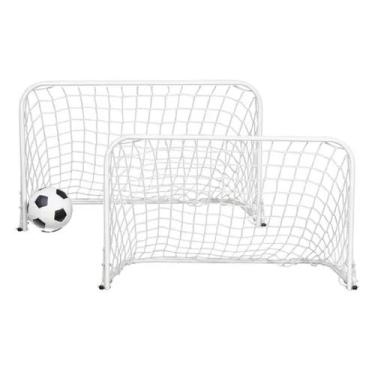 Imagem de Kit 2 Mini Traves De Futebol De Rua Júnior Fácil Esporte - Ref 1644, U