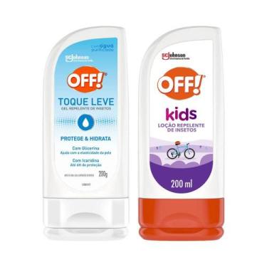 Imagem de Kit Repelente OFF! Gel Sem Perfume Toque Leve 200g + Loção Kids 200ml