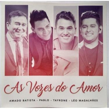 Imagem de Amado batista, p. tayrone leo magalhães as vozes do amor cd - RIMO