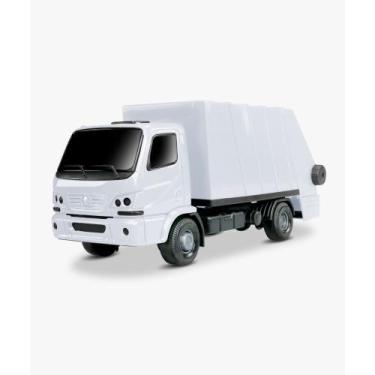Imagem de Caminhão Urban Coletor 30 Cm Roma Brinquedos - Ref. 1410, Branco