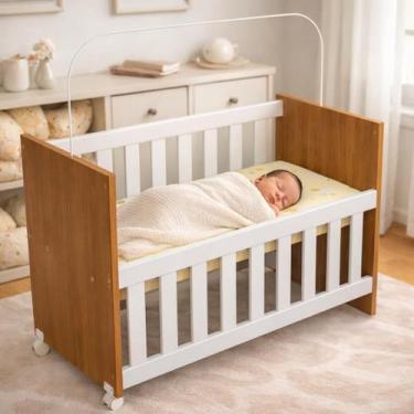 Imagem de Mini Berço Estilo Moisés Quarto Infantil Menino Menina Recém Nascido G