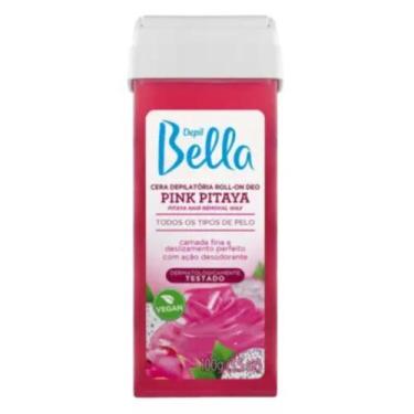 Imagem de Cera refil roll-on pink pitaya 100g depilbella