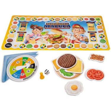 Imagem de Jogo Hamburgueria Maluca Tabuleiro - Grow