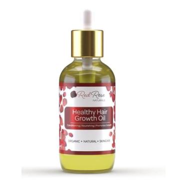 Imagem de Óleo para Crescimento Capilar Red Rose Naturals 30ml à Base de Plantas